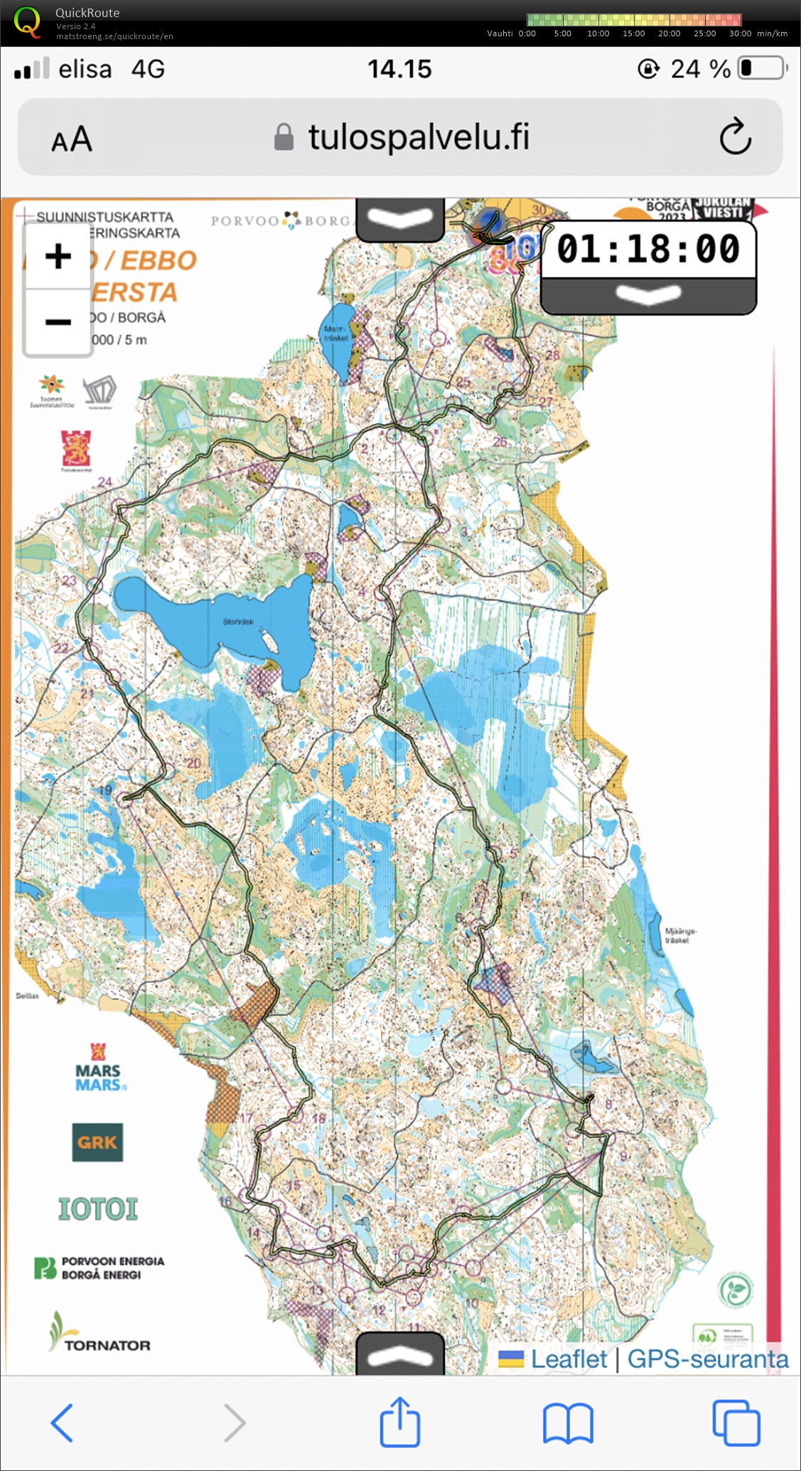 Jukola 3 osuus (18-06-2023)