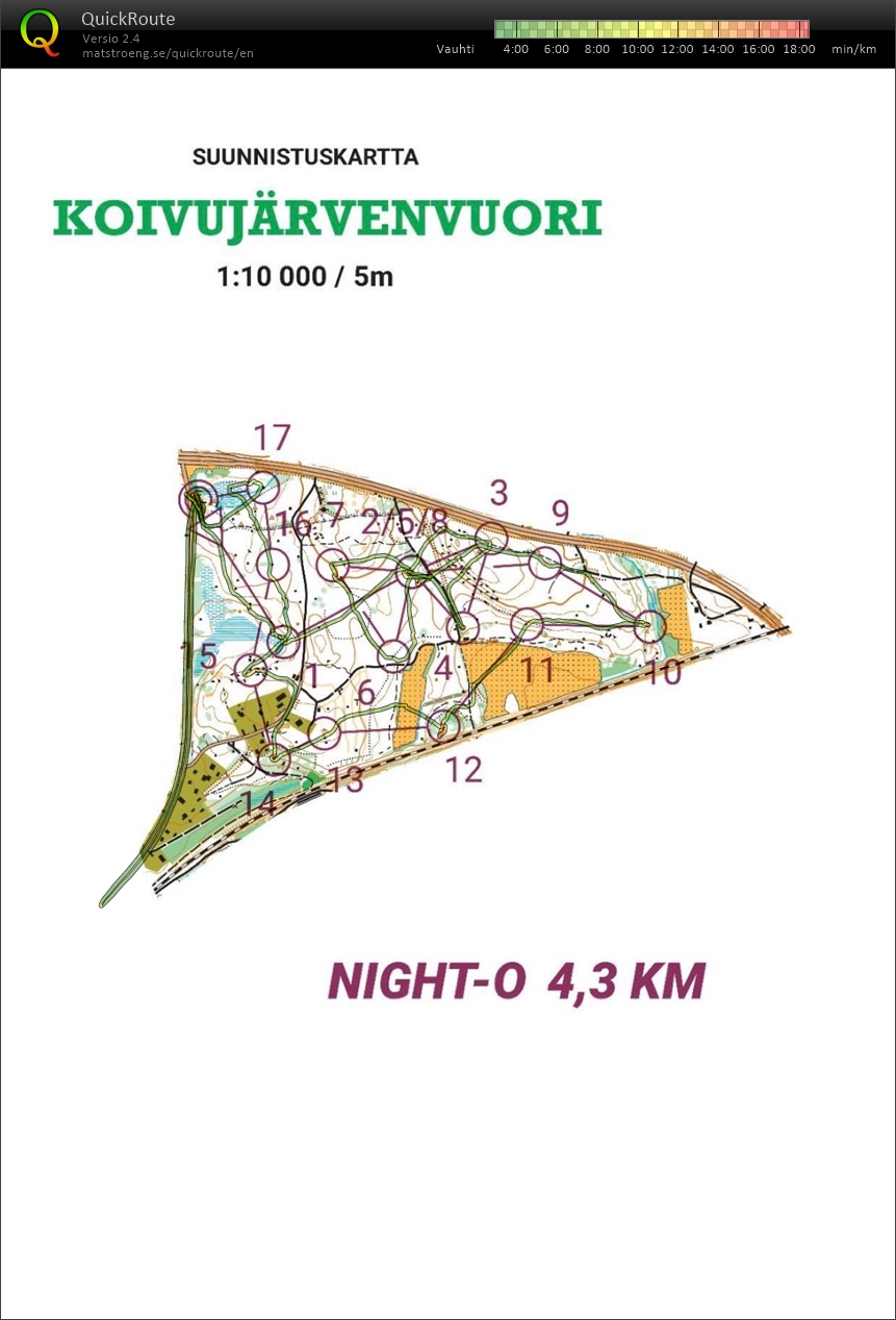 Koivujärvenvuori yö (2023-09-18)