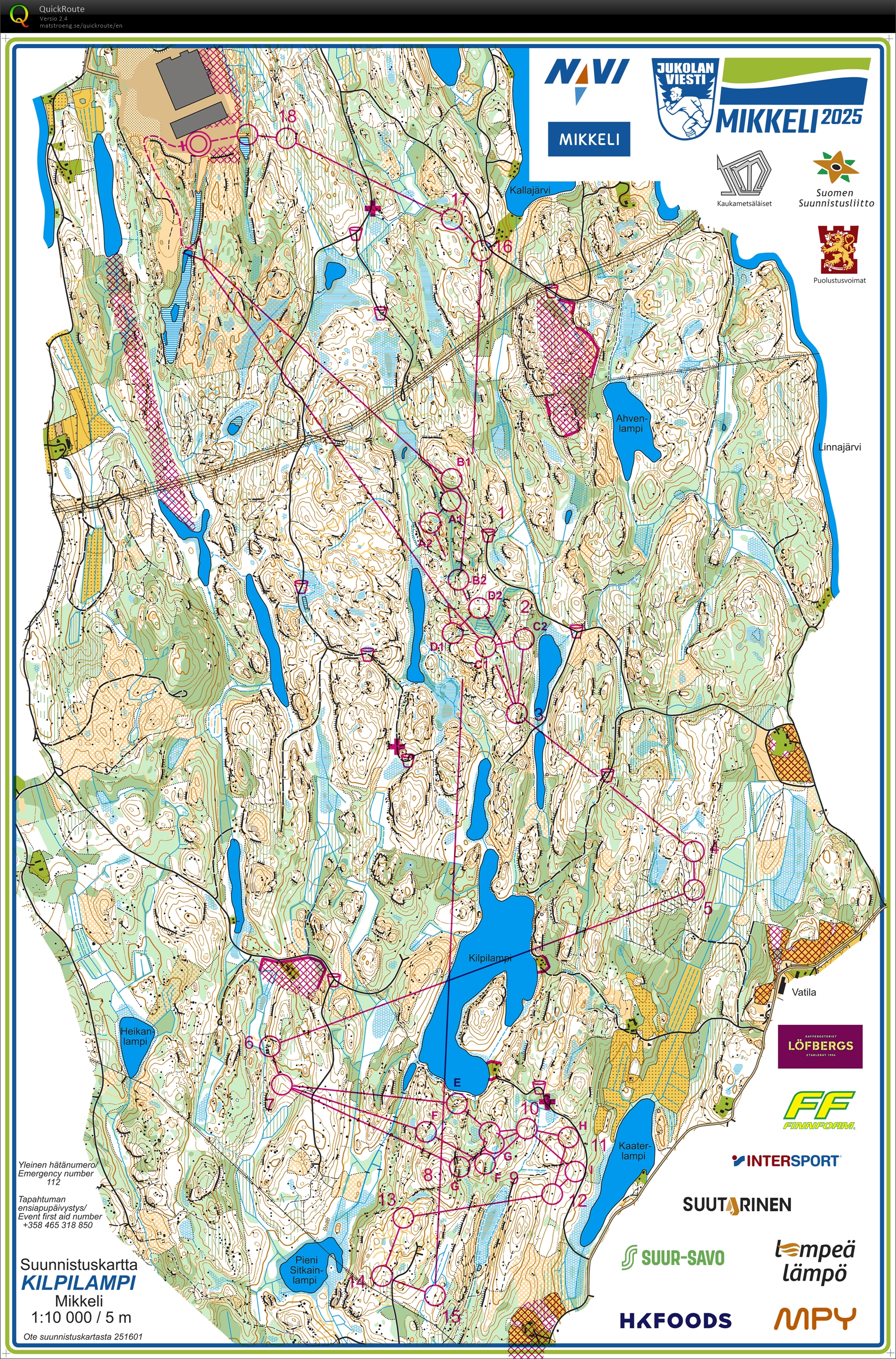 Mikkeli-Jukola 3.osuus (21/06/2025)