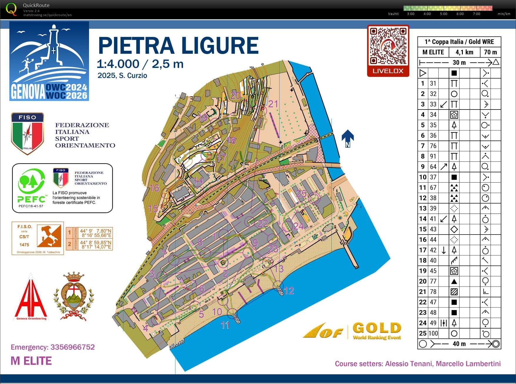 Pietra Ligure WRE (14/03/2026)