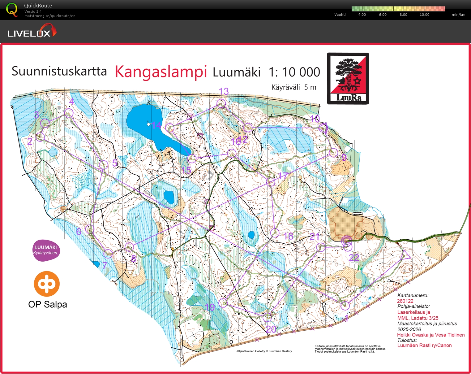 Luumäki-rastit (24/05/2026)