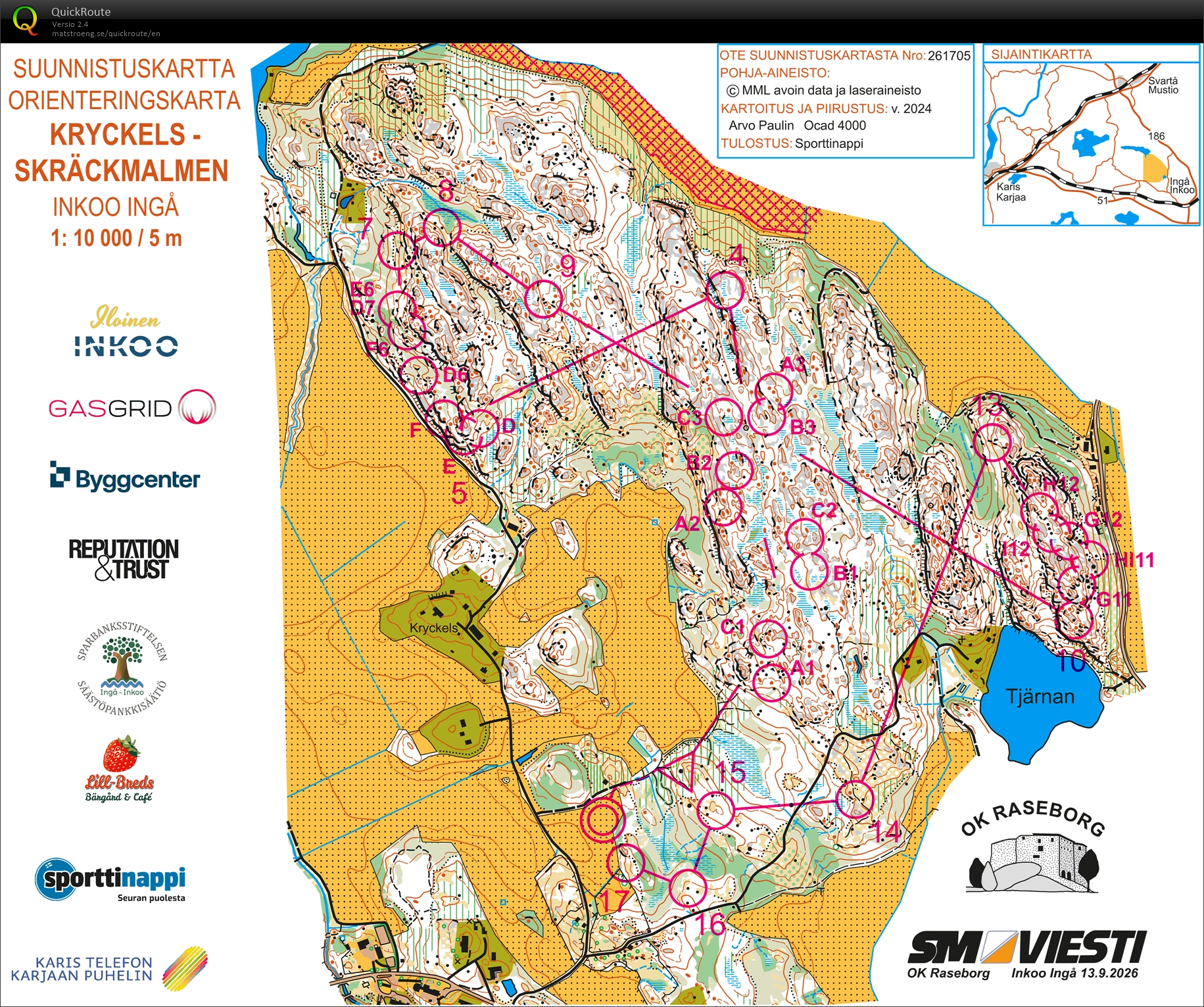 SM-viesti 3.osuus (13/09/2026)
